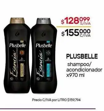 Nini Mayorista Plusbelle Shampoo Acondicionador oferta