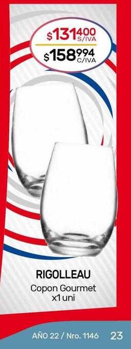 Nini Mayorista Rigolleau Copon Gourmet oferta