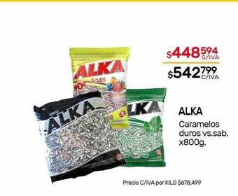 Nini Mayorista Alka Caramelos Duros Vs Sab oferta