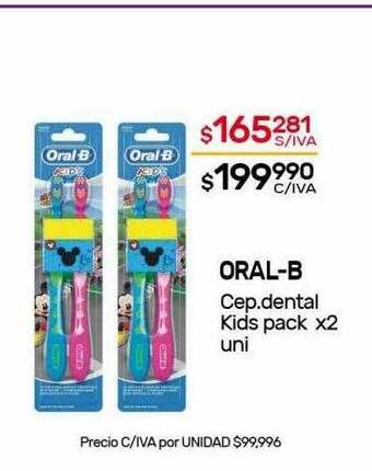 Nini Mayorista Oral-b Cep Dental Kids Pack oferta