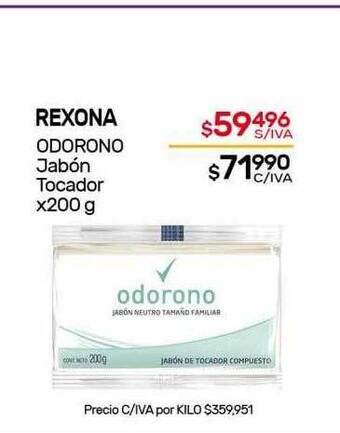 Nini Mayorista Rexona Odorono Jabón Tocador oferta