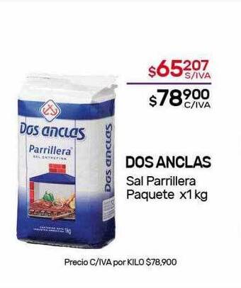 Nini Mayorista Dos Anclas Sal Parrillera Paquete oferta