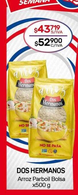 Nini Mayorista Dos Hermanos Arroz Parboil Bolsa oferta