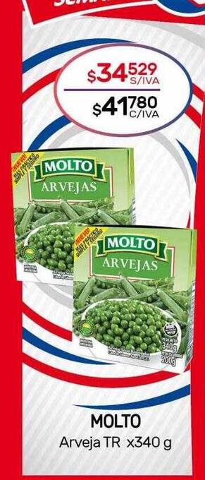 Nini Mayorista Molto Arveja Tr oferta