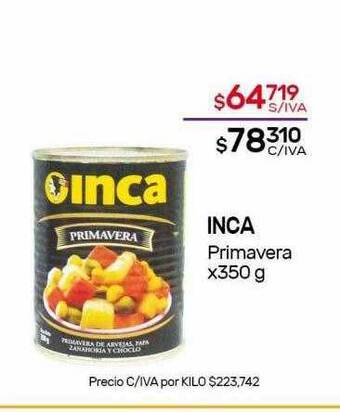 Nini Mayorista Inca Primavera oferta