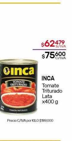 Nini Mayorista Inca Tomate Triturado oferta