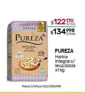 Nini Mayorista Pureza Harina Integral C Lev P Pizza oferta