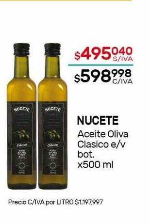 Nini Mayorista Nucete Aceite Oliva Clasico E V oferta