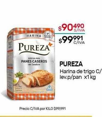 Nini Mayorista Pureza Harina De Trigo C Lev P Pan oferta