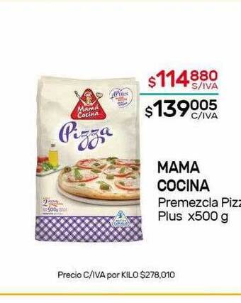 Nini Mayorista Mama Cocina Premezcla Pizza Plus oferta