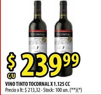Punto Mayorista Vino tinto tocornal oferta