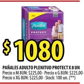 Punto Mayorista Pañales para adultos plenitud oferta