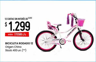Changomas Bicicleta rodado 12 oferta