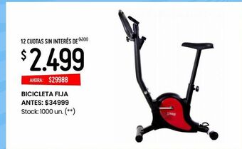 Walmart Bicicleta fija oferta