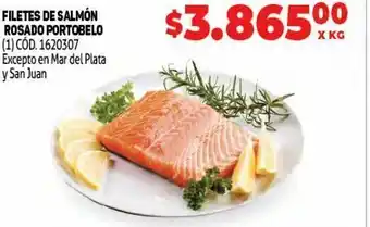 Makro Filetes de salmón rosado portobelo oferta