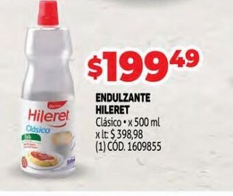 Makro Endulzante hileret oferta