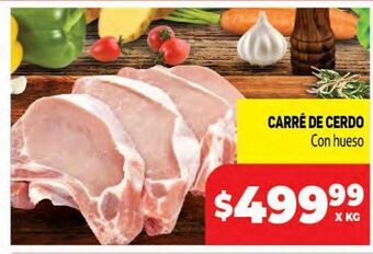 Makro Carré de cerdo con hueso oferta