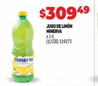 Makro Jugo de limón minerva oferta