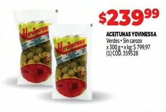 Makro Aceitunas yovinessa oferta