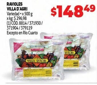 Makro Ravioles villa d'agri oferta