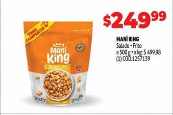 Makro Maní king oferta