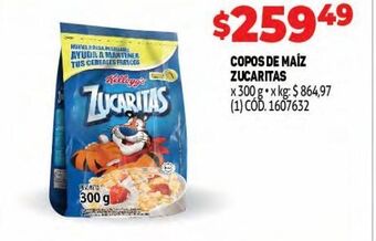 Makro Copos de maíz zucaritas oferta