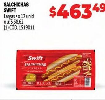 Makro Salchichas swift oferta