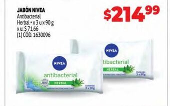 Makro Jabón nivea oferta