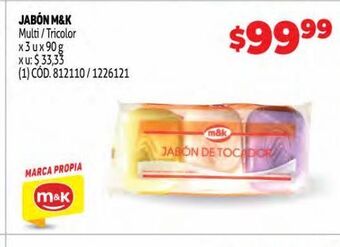 Makro Jabón m&k oferta