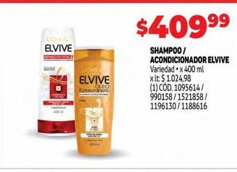 Makro Shampoo elvive oferta