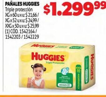 Makro Pañales huggies oferta