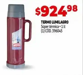 Makro Termo de acero inoxidable oferta
