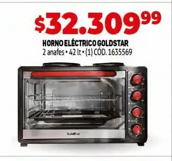 Makro Horno eléctrico goldstar oferta