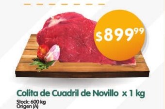Supermercados Buenos Días Colita de Cuadril de Novillo x 1 kg. oferta