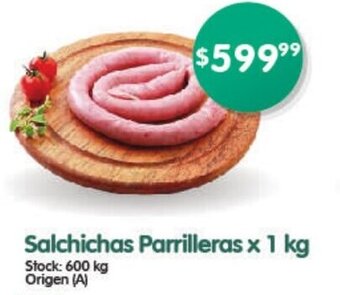 Supermercados Buenos Días Salchichas Parrilleras x 1 kg oferta