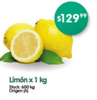 Supermercados Buenos Días Limón x 1 kg oferta