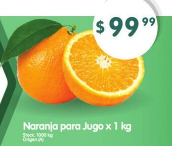 Supermercados Buenos Días Naranja Para Jugo x 1 kg oferta