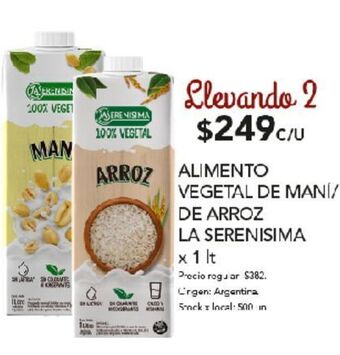 Disco Bebidas la serenísima oferta