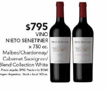 Disco Vino nieto senetiner oferta
