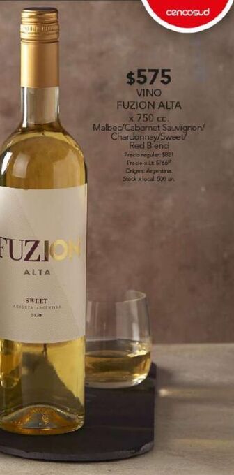 Disco Vino fuzion alta oferta