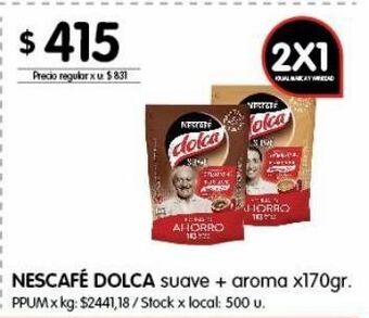 Disco Cafe nescafé dolca 170g oferta