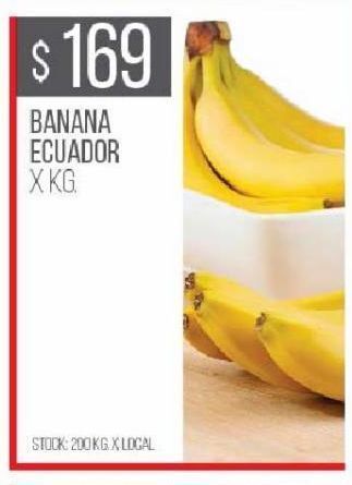 Disco Banana ecuador oferta