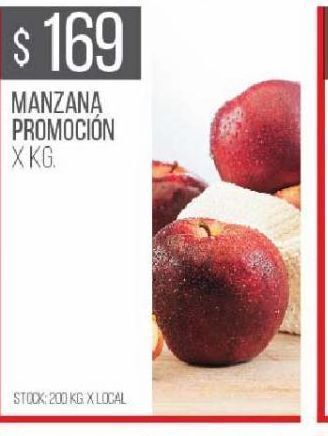 Disco Manzana promocion oferta