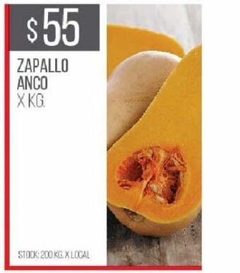 Disco Zapallo anco oferta
