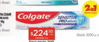 Farmacity Crema dental sensitive pro alivio inmediato orignal x 140 gr oferta