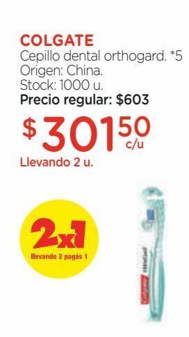 Farmacity Cepillo dental orthogard. oferta