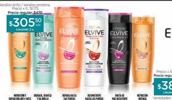 Farmacity Shampoo elvive oferta