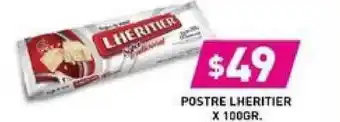 Supermercados Zeta Postre Lheritier X 100gr. oferta