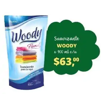 Supermercados A Granel Woody Suavizante 900ml oferta