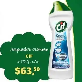 Supermercados A Granel Cif Limpiador Cremoso 375gr oferta